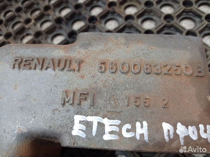 Коллектор водяной Renault Magnum