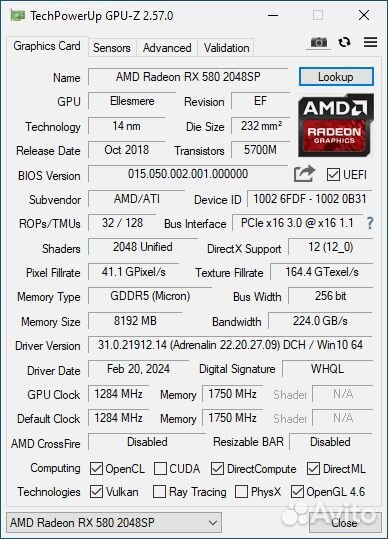 Игровой i5,RX580(8гб),16гб,SSD+HHD