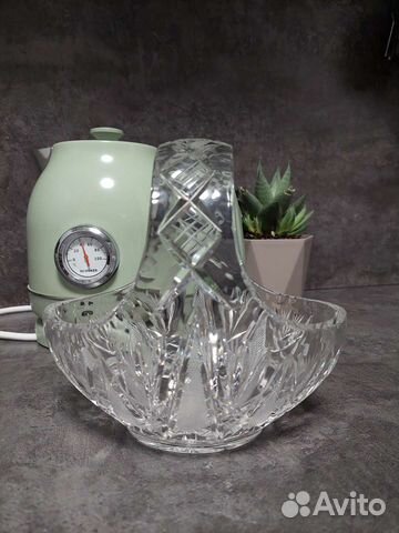 Конфетница хрусталь