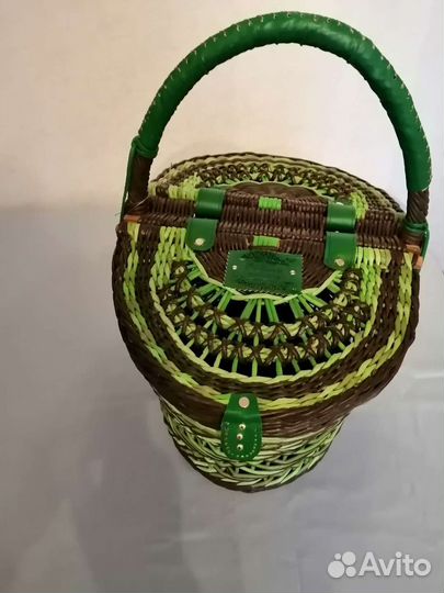 Корзина большая на пикник или подарочная
