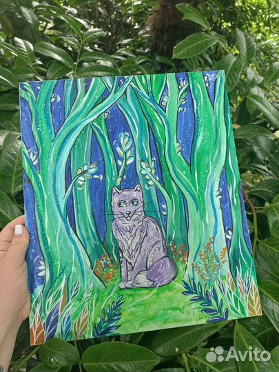 Волшебный лис картина