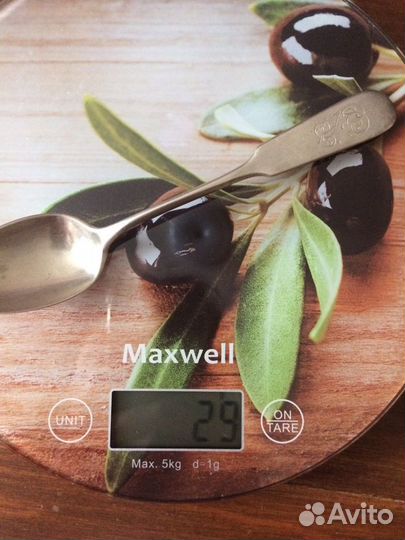 Ложка 84 проба серебро