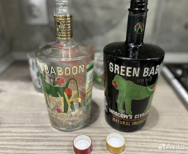 Бутылки Green Baboon