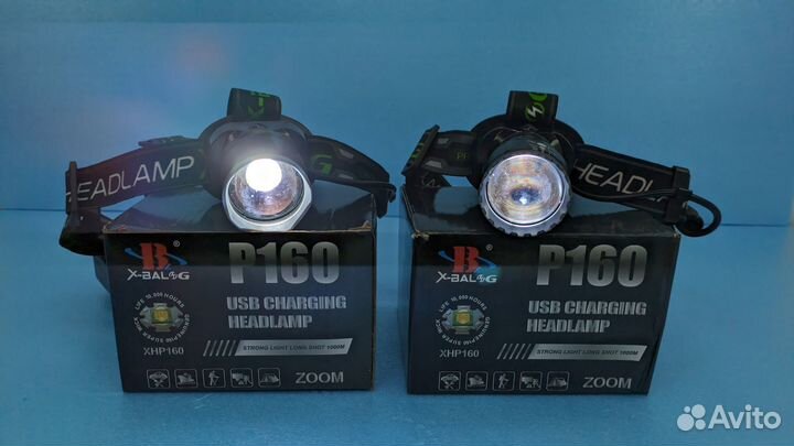 Фонарь налобный X-BAL-G 3 режима