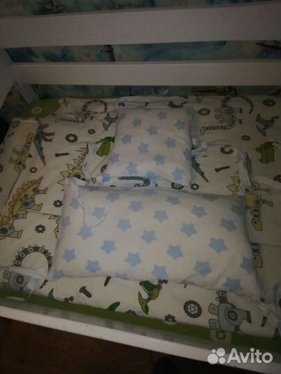 Бортики в детскую кроватку