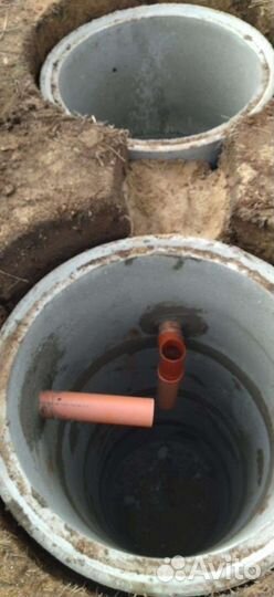 Водоснабжение и септики из колец