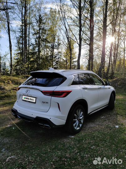 Infiniti QX50 2.0 CVT, 2019, 49 000 км