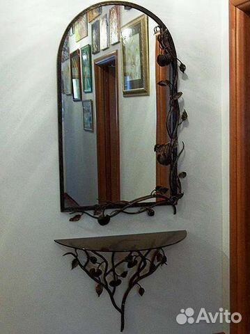 Кованое зеркало № 31