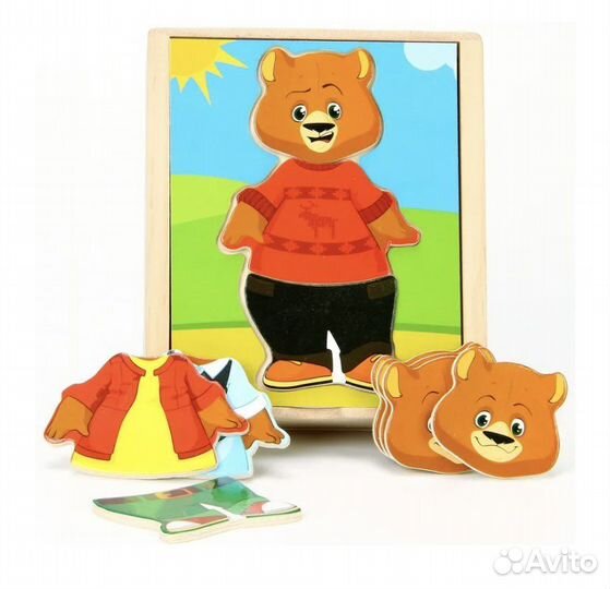 Пазл медвежонок Миша