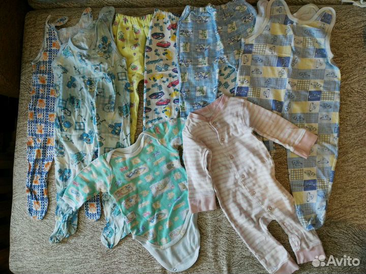 Детские вещи пакетом на 3-6 месяцев