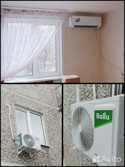 Установка кондиционера