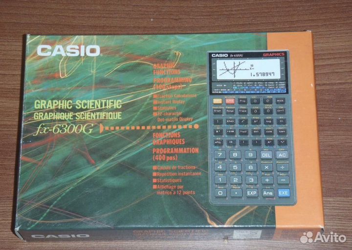 Калькулятор casio fx-6300g