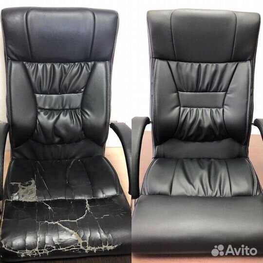 Перетяжка офисных кресел