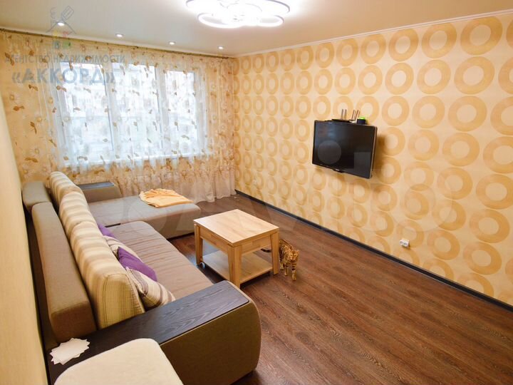 3-к. квартира, 86,6 м², 3/16 эт.