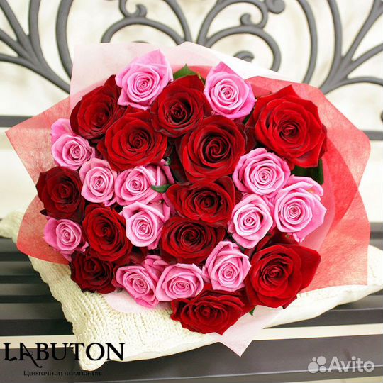 Цветы. Букет из 51 розы Иркутск