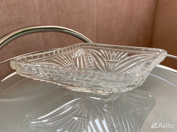 Салатник хрустальный большой