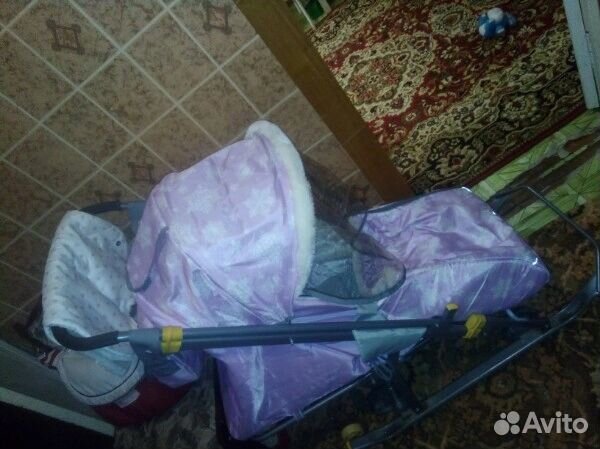 Коляска санки