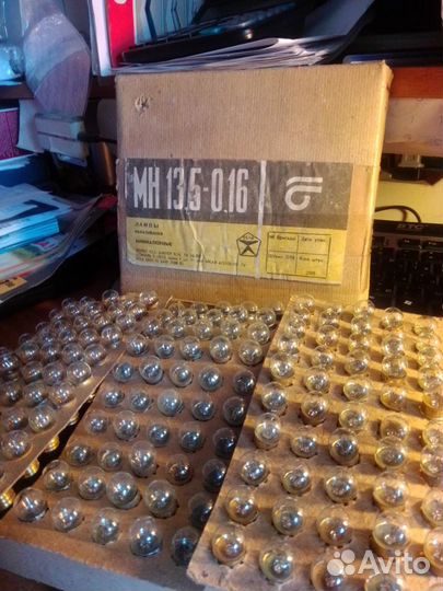 Лампочки на напряжение от 1В до 220В