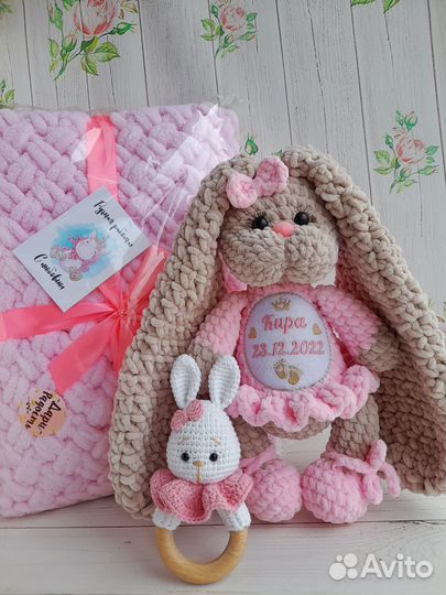 Подарочный набор на рождение малыша ручной работы