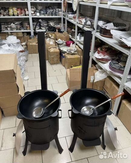 Казан чугунный 12 литров