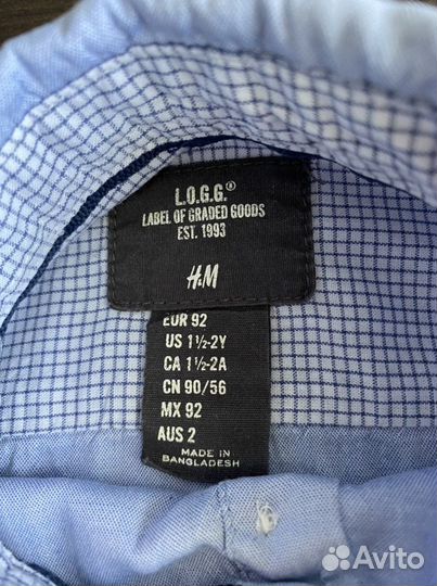 Рубашка H&M 92