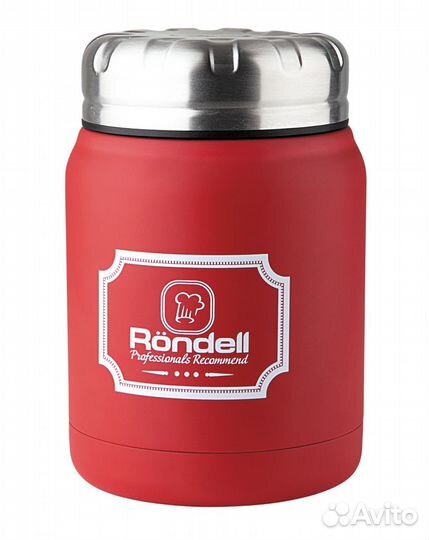 Термос для еды 0,5 л Red Picnic Rondell