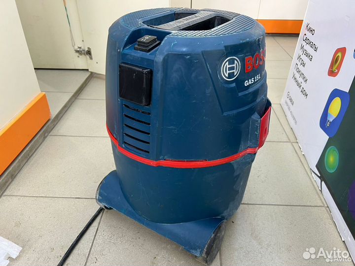 Строительный пылесос Bosch GAS 15L