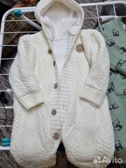 Комбинезон для новорождённого 68