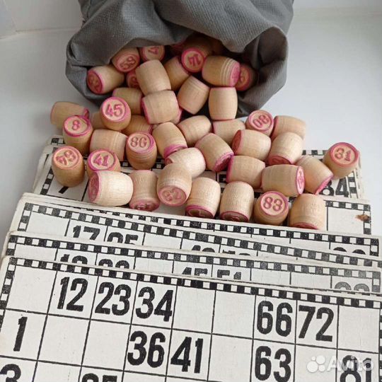 Русское лото СССР настольная игра