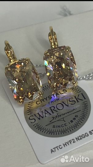 Серьги Swarovski оригинал