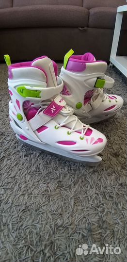 Коньки детские раздвижные 34 37р