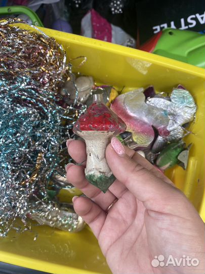 Елочные игрушки СССР