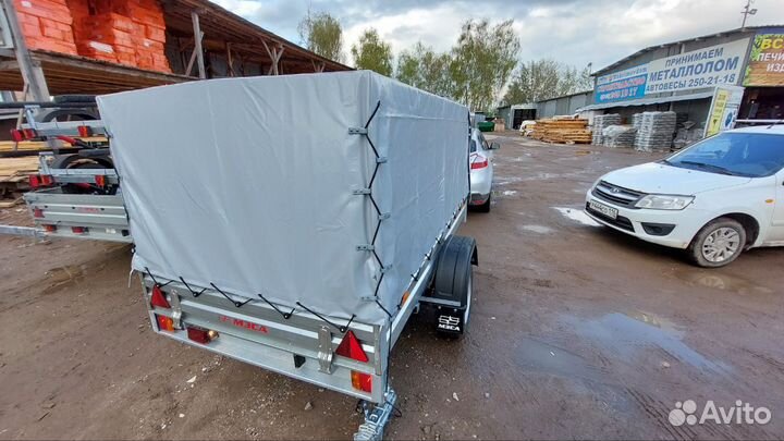 Прицеп 817704.022 с тентом 110 см. Рассрочка