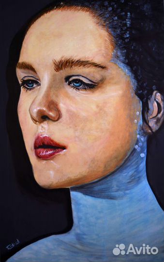 Уникальные картины маслом на больших холстах