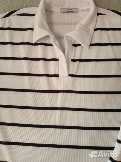 Лонгслив Поло оверсайз