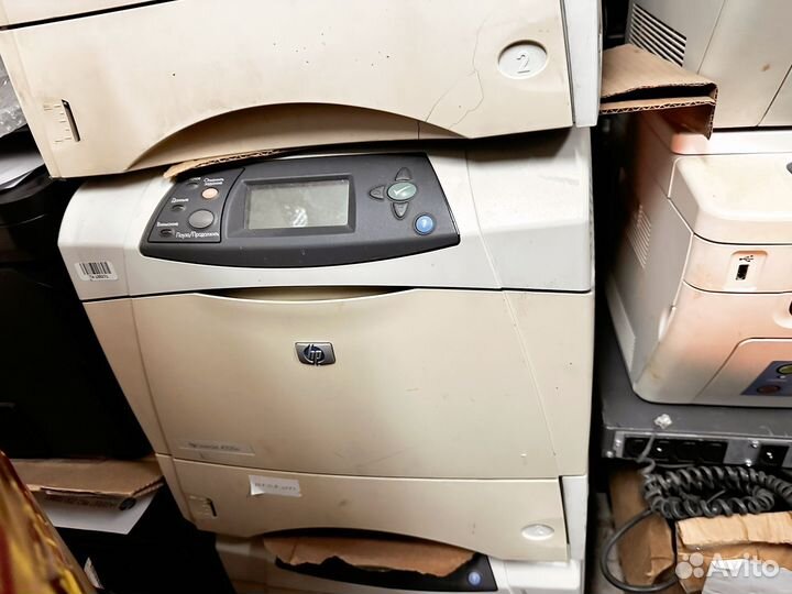 Принтер лазерный HP LaserJet 4200n с дуплексом