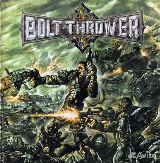 CD Bolt Thrower – Honour - Valour - Pride (2001)