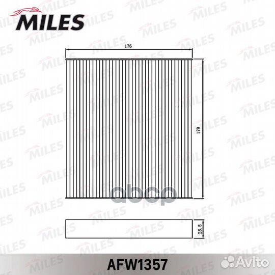 Фильтр салона KIA picanto 17- afw1357 Miles