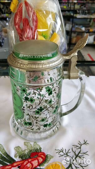 Пивная кружка с крышкой Германия