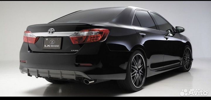 Диффузор/накладка на задний бампер