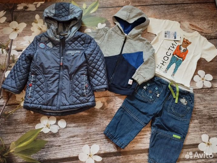 Пакет вещей на мальчика р.80-86