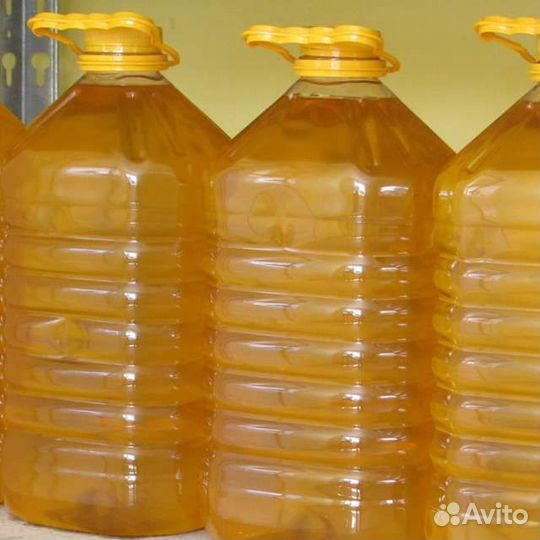 Масло подсолнечное домашнее
