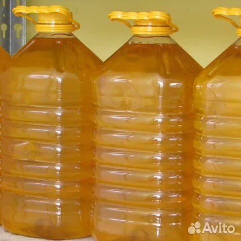 Масло подсолнечное домашнее