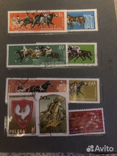 Марки иностранные разных стран