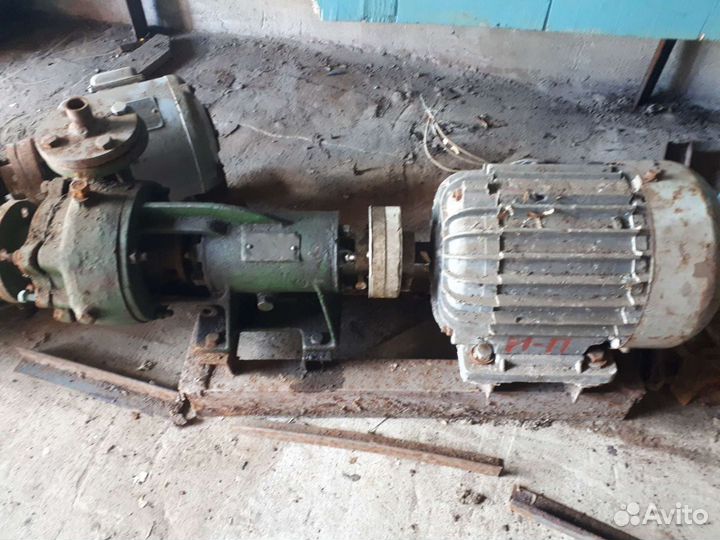 Электродвигатель с редуктором бу