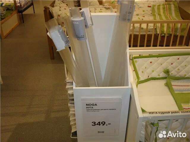 Накладки икеа, защитные на бортики кроватки