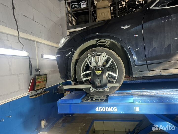 Сход развал BMW