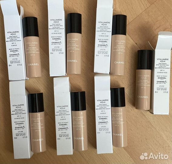 Тональные кремы Chanel разные