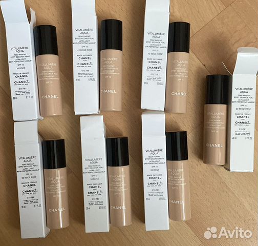 Тональные кремы Chanel разные