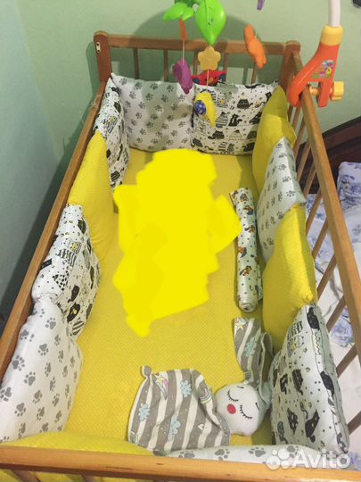 Бортики в кроватку